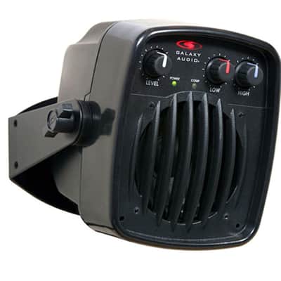Galaxy Audio NSPA Nano Spot Personal Monitor Speaker, Black image 6