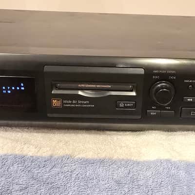 Sony MDS-JE510 minidisc player recorder deck July 1997 - Black image 3