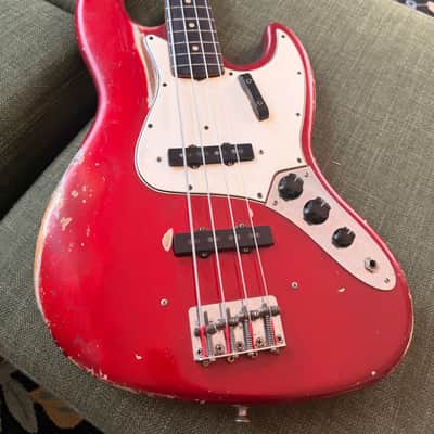 Fender Jazz Bass 1964 - Candy Apple Red image 2