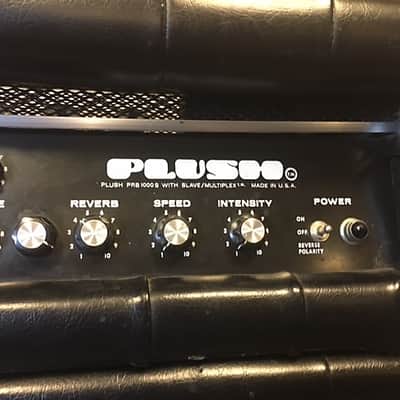 Plush PRB 1000S Amp and Cabinet early 1970's Black Padded image 4