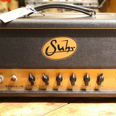 Suhr Badger 18 18-Watt Guitar Amp Head 2006 - 2015 - Black image 2