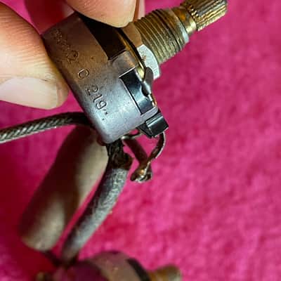 Vintage 1952 Gibson P90 P-90 + IRC wiring harness for Les Paul goldtop jr Junior es-150 es-125 130 135 archtop image 19