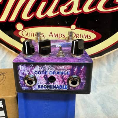 Abominable Electronics x Code Orange The Cutter Overdrive Pedal with Box image 5