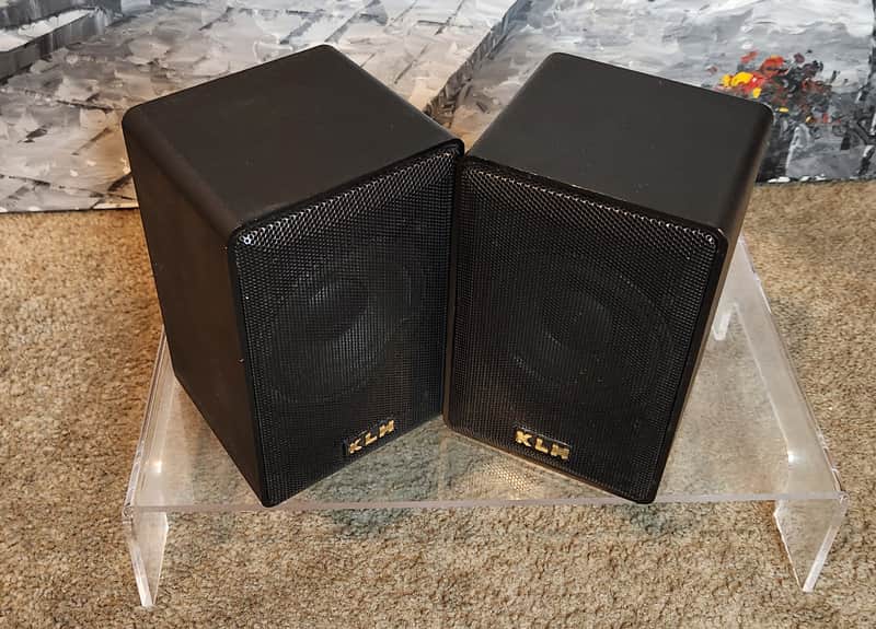 Immagine KLH KLH Linear Dynamics Surround Sound Speakers 90s - Black - 1