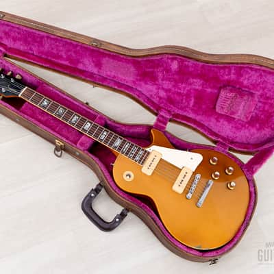 1976 Gibson Les Paul Deluxe Goldtop Vintage Guitar w/ P-90s, Case image 20