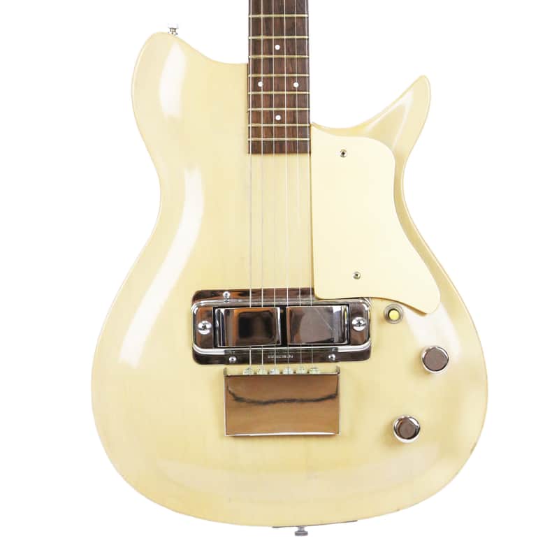 1959 Rickenbacker Combo 600 Vintage Electric Guitar – Rare 100% All Original Blonde ’59 Combo, Anodized Gold Small Guard & Logo, Horseshoe Pickup, Super Clean w/ OHSC (6C75) image 1