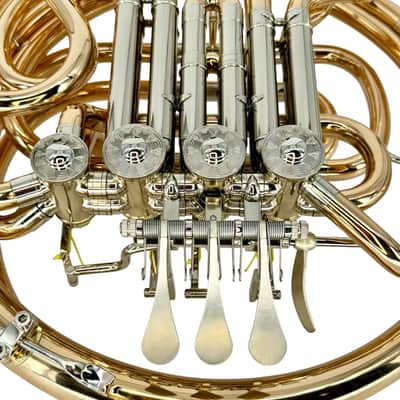 Verus VG - F/Bb Double French Horn - Gold Brass - Detachable Bell - Lacquered Finish image 6