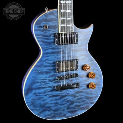 Used ESP USA Eclipse Quilt Top Satin Blue w/case TSU25062 image 4