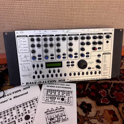Vintage Quasimidi Rave-O-Lution 309 Drum Machine Sequencer Analogue Synth etc image 3