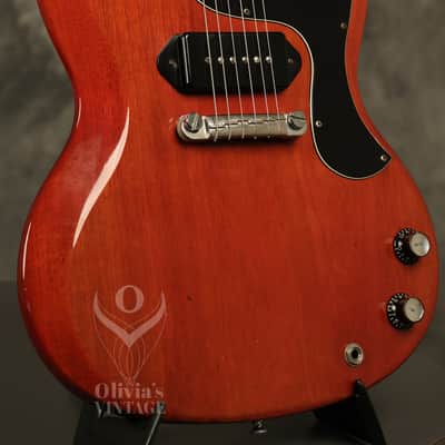 1963 Gibson Les Paul SG Junior Cherry restored/refinished image 9