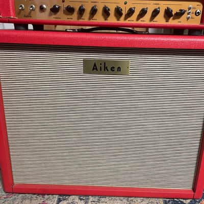 Aiken Sabre Head (50 Watt) W/Aiken Matching 2x12 - Red image 3