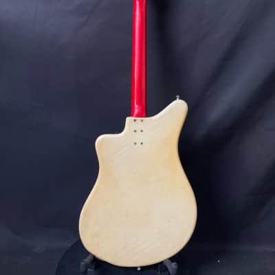 Bartolini Gemelli 4v Vintage Red Sparkling Leider Made in Italy image 12