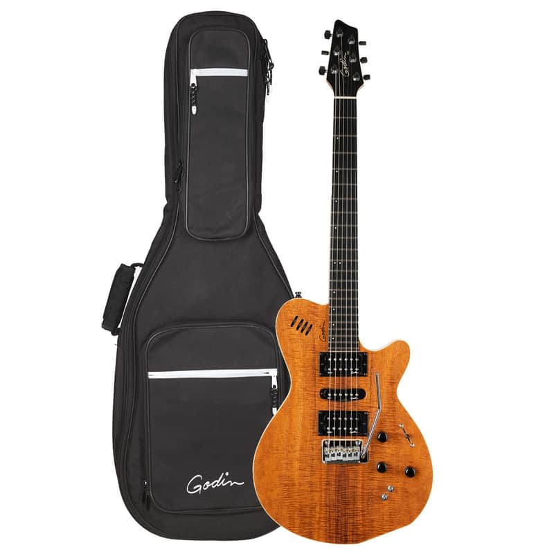 Godin (041497) xtSA Koa Extreme HG Electric Guitar - Natural (Open Box) image 1