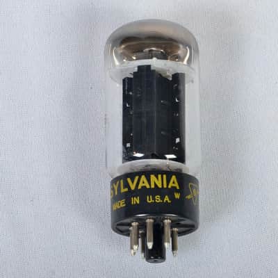 Vintage Matched Pair Sylvania 6L6 Power Tubes – USA Made – Good Matching Performance image 6
