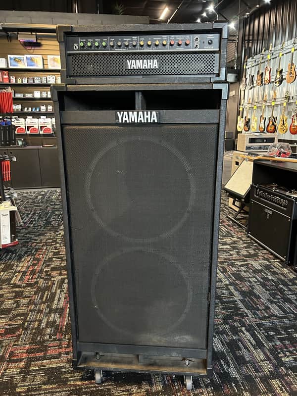 Used Yamaha B100 III / S215 III bass amp and cabinet | Reverb