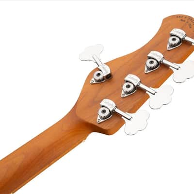 Sadowsky MetroExpress 5-String 24-Fret Modern Bass Roasted Maple Fingerboard 5-String Solid Candy Apple Red Metallic High Polish image 3
