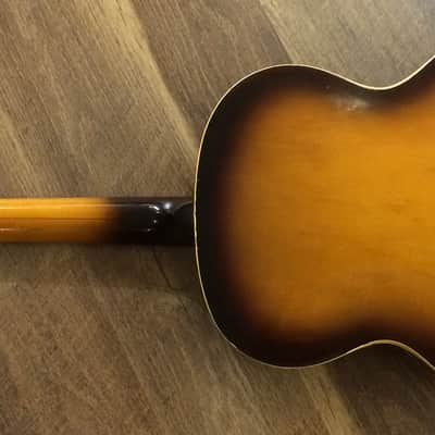 1949 Gretsch Synchromatic Model 100 6014 Gloss Sunburst Finish Archtop Acoustic Guitar image 16