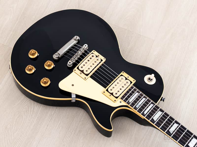 1979 Greco EG900 Vintage Guitar Standard, Black w/ USA DiMarzio