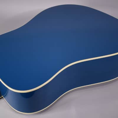 2021 Gibson Custom Shop Ltd Ed Hummingbird Acoustic-Electric Guitar | Big Sky Blue Finish W/OHSC image 15