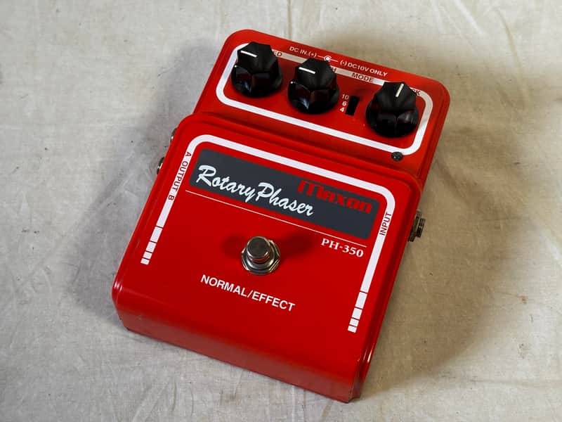 Maxon PH-350 Rotary Phaser Phaser Guitar Effect Pedal w/ power