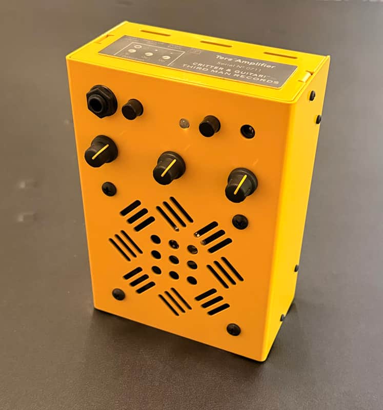 Critter & Guitari Third Man Hardware Terz 15-Watt 1x4" Amplifier (2026) - Yellow