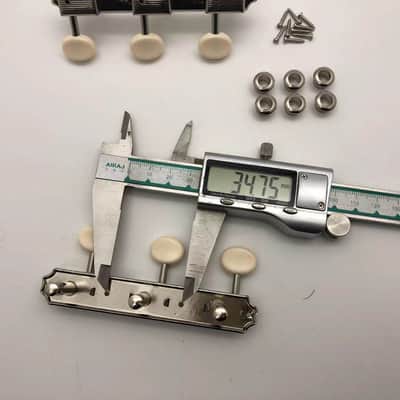 Vintage 3R3L Machine Heads Guitar Tuning Peg Set image 3
