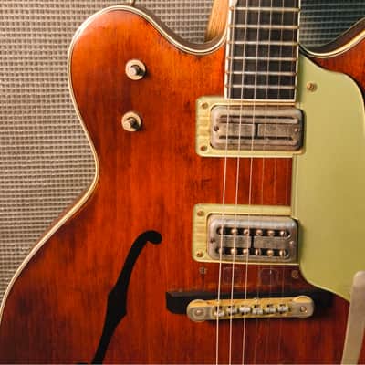 Gretsch 6122 Chet Atkins Country Gentleman 1964  Walnut Brown image 5