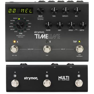 Strymon TimeLine Multidimensional Delay Pedal and Multi Switch Plus Pack image 1