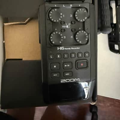Zoom H6 Handy Audio Recorder 2020 - Present - All Black image 2