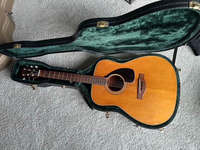 Yamaha FG-180 Jumbo Dreadnought - Nippon Gakki Red Label Japan - Freshly Serviced - Neck Reset / Nut / Saddle - Relic image 1