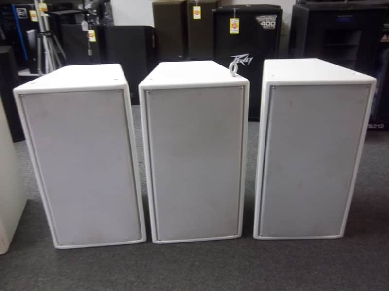 Community Solutions SLS 920 3 Way Professional Grade Loudspeakers White Set of 3 image 1