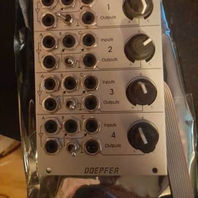 Doepfer A-138e Quad 3-Way Crossfader / Mixer / Polarizer 2010s - Silver image 1