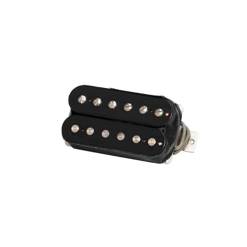 70s Tribute Rhythm, Double Black, 2-Conductor, Potted, Alnico 5, 16.2K Humbucking Pickup image 1