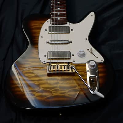 Ibanez TV650-GQB Talman Standard 1993 - 1995 - Gravure Quilted Brown Sunburst image 7