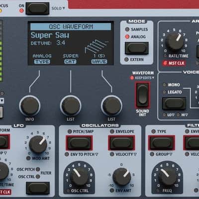 Nord Stage 4 HA73 w/ Hammer Action & FREE NORD Rolling Carry Bag. BUY NOW ! image 10