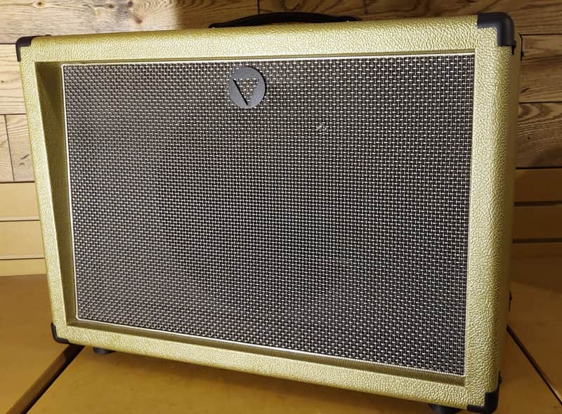 VBoutique Euro 1x12 Gold Cab Unloaded Closed Back image 1