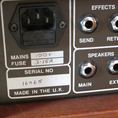 vintage UK 1990's Peterson bass amp head P150 jazz amplifier portable 150 watts for acoustic or electric bass image 17