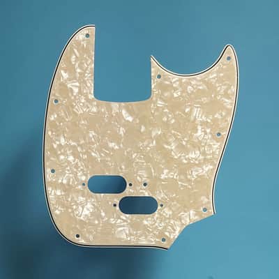 Replacement pickguard for Squier Classic Vibe Mustang Bass - many colors! image 16