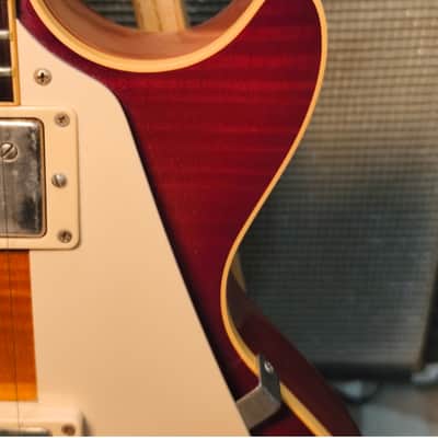Gibson Les Paul Standard 1959 R9 2009 Dark Cherry Sunburst image 4