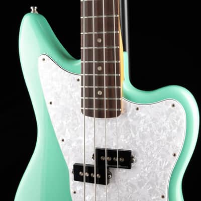 Used 2024 Fender Limited Edition Mark Hoppus Jaguar Bass - Seafoam Green With Gig Bag image 5
