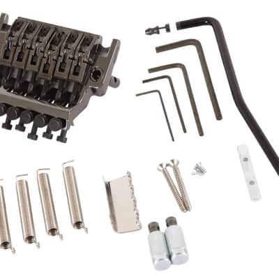 Ibanez EDGE Guitar Tremolo Bridge with 31mm Block, 2ED1R31K - COSMO BLACK image 1