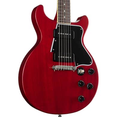 Epiphone Les Paul Special Double Cut Cherry Red - Single Cut Electric Guitar image 6