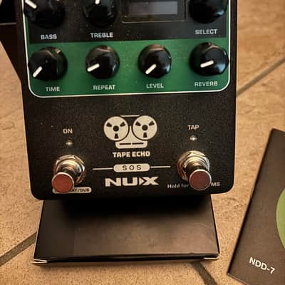 NuX NDD-7 Tape Echo 2022 - Present - Black / Green image 2
