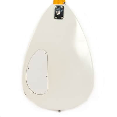Phantom Guitar Works Brian Jones Teardrop Solid Body White 2000s owned by Mike Wanchic image 2