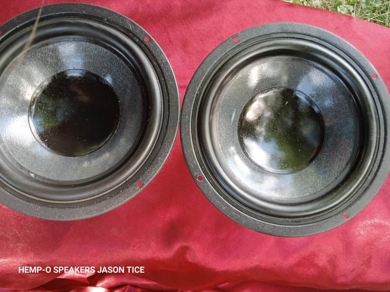 PEERLESS 6.5" WOOFER PAIR HONEYCOMB 2 LAYER CONES OVER 5# EACH! NHT WOOFERSP850692 2000s image 1