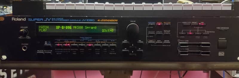 Roland JV-1080 Synthesizer Module with 3 Expansion Cards | Reverb