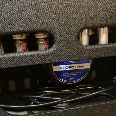 Victoria Club Deluxe Combo Amp with Reverb - Black Tweed image 5