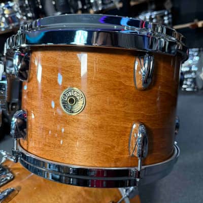 ~WOW!~ Gretsch USA Custom 3-Piece 12/14/18 Bop Drum Kit Set in Classic Maple Gloss Lacquer image 4