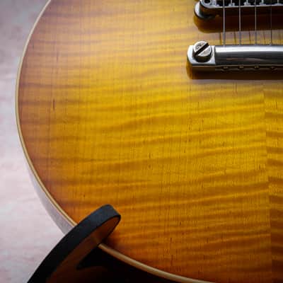 GIBSON USA Custom Shop 60th Diamond Anniversary '59 Les Paul Standard Reissue "Iced Tea Fade VOS" (2018) image 11