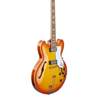 Epiphone Riviera Semi Hollow Archtop Royal Tan image 8